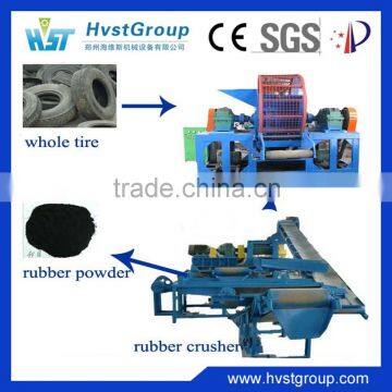 Tire recycling shredder/waste tyre shredder for sale