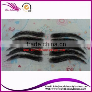 top quality and lowest price,100% human hair eyebrow, stocks available