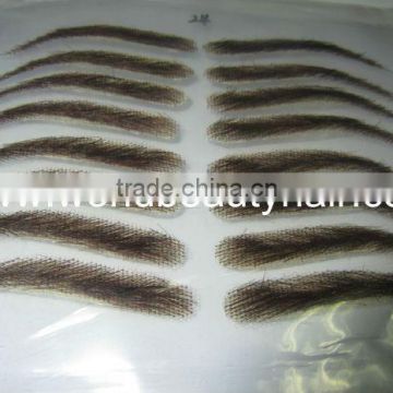 human hair eyebrow fake eyebrow all handmade natural looking eyebrow