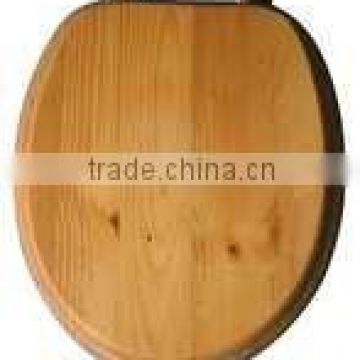 Wooden Soft Close Toilet Seat