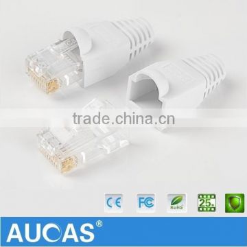 High Quality Cat5e Cat6 Cat7 RJ45 Connector For Stranded Solid Network Cable 8P8C Gold Plated RJ45