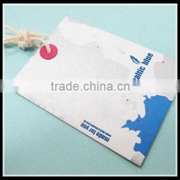 Good quality customized paper hang tag for clothes shoes