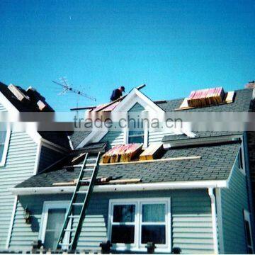 Standard 3-tab Colorful Fiberglass Asphalt Shingles Roofing Material