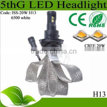 24 volt h13 led car headlight, led 2500lm h13 car head light