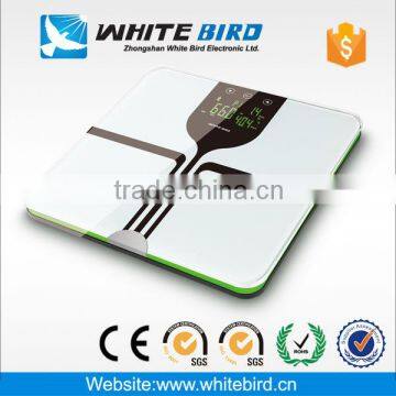 high quality electronic bady fat with ITO glass scale