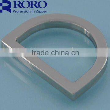 RORO119205 half ring white gold garment buckle