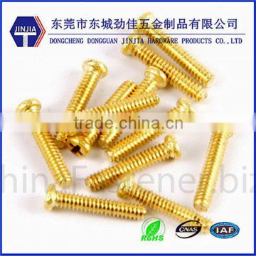 M3*6 Brass phillips pan head machine screws