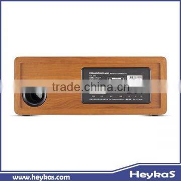 Wireless multi-function wooden HiFi Stereo DlAN WiFi airplay speaker