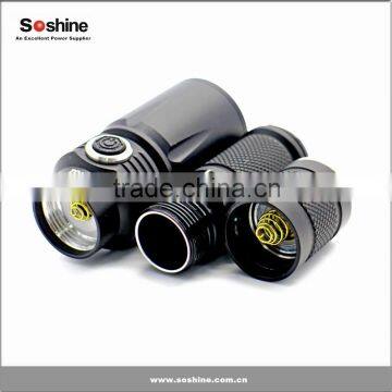 Soshine TC5CS LED 960lm 4-Mode White Control Tactical Flashlight - Black (1 x 18650) photo-3