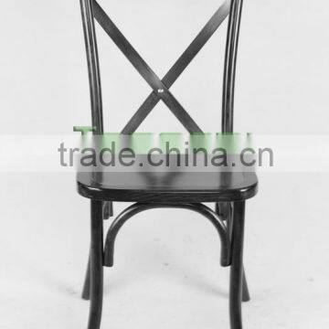 2016 Best Seller Rattan Beech Wood X Cross Back Chair In Dinning                        
                                                Quality Choice