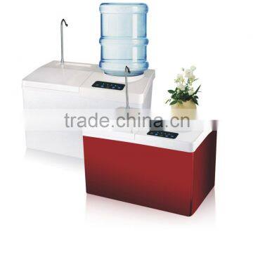 Ice maker with water dispenser