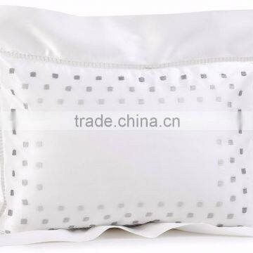 Embroidered White Cotton Pillow Case No.61 photo-2