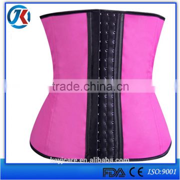 Hot sale adjustable good quality waist trainer belt lower back support breatable body slimmer waist trainer belt