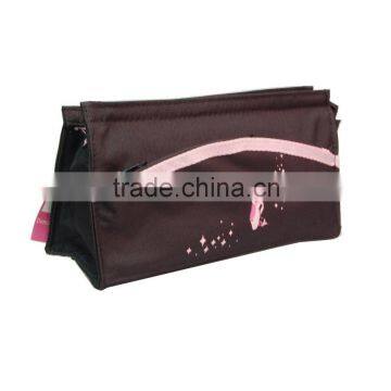 Promotional Custom 300D Polyester Print Zipper Pencil Bag
