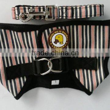 Jean Style Pet Dog Collar and Vest photo-3