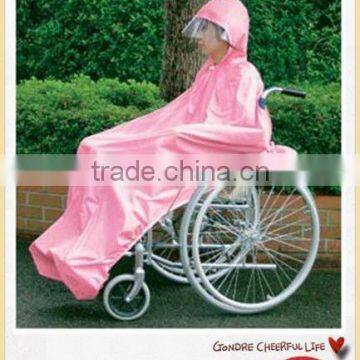 disabled wheelchair rain poncho raincoat