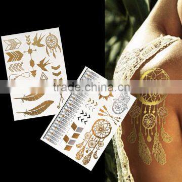 Fashion temporary tattoo paper wholesale tattoo designs factory supplier temporary tattoo sticker