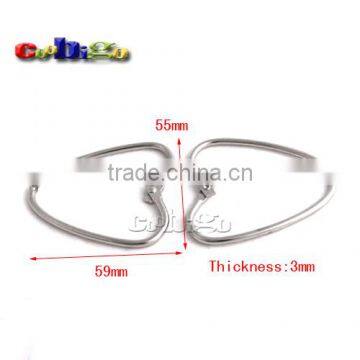 Multi Shape Snap Ring Opening Nickel Plated Iron #FLQ133 photo-3