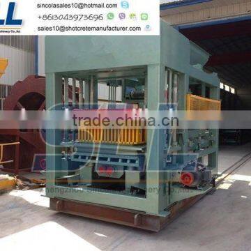 Color changeable for chose mini block making machine