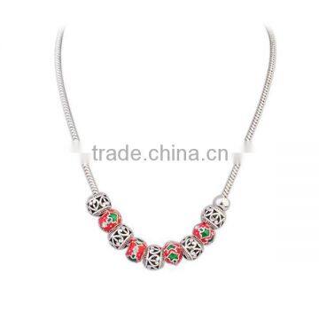 Wholesale Latest Design Beads Necklace With Fashion Custom Handmade Pendant SKA8514