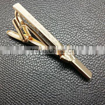 Unique promotional metal tie pin with custom logo