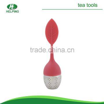 silicone leaf shaped tea infuser wholesale