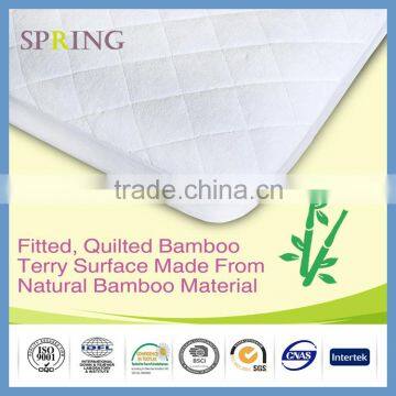 High Quality Chemical Free Cotton Waterproof Crib Baby Mattress Pad Protector