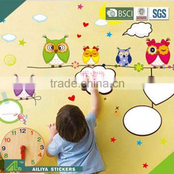 Factory direct custom best decorative waterproof children removable dry erase board