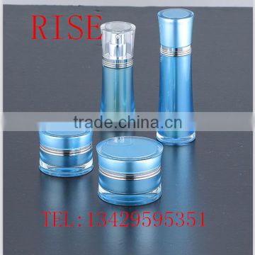 cosmetic acrylic bottle with screw cap