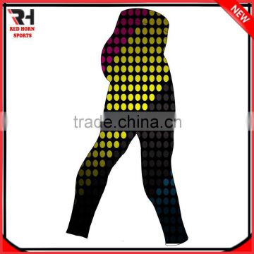 Best Design Custom Tights for Women's. Top Quality Yoga Cropped Pants,