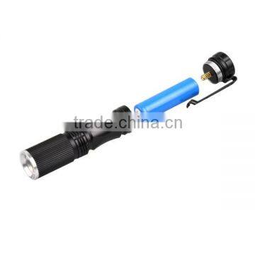 Premium Quality Graded Anti-Sliding Design 240 lm Zoomable Mini LED High Power Flashight photo-4