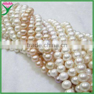 Hot Sale Fashion Decorative Zhejiang Beads Strand Freshwater Pearl Necklace in Bulk photo-5