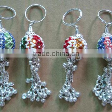 Mirror Work Lac Key Rings