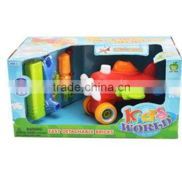 Funny Educational DIY Toy Self Assemble Toy Plane