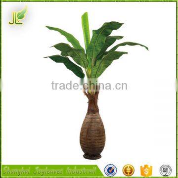 hot sale decorative fake artificial bottle banana tree manufacturer