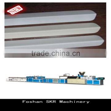 Foshan SKR machinery PVC outside/inside corner profile machine production line