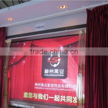 Quality double open electric stage curtain motor