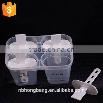 Four frame ice cream mold