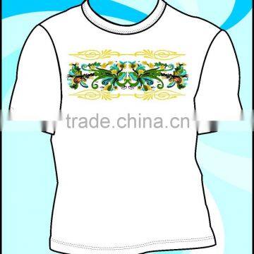 Screen Printing T Shirt White For Mens/ Wholesale Print Shirt Men/ Screen Printing and T Shirt on Sublimate