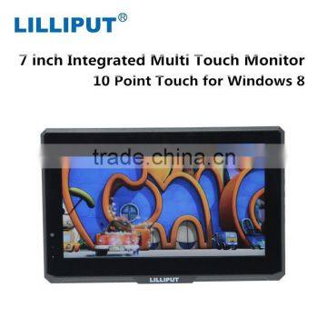 7 inch Capacitive Touch HD Car Monitor With HDMI VGA Input