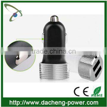 5V 3.1A Car Battery Usb Charger for Iphone/Ipad/Samsung With 2USB Output Ports