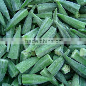 Supply Thailand Frozen Whole Okra