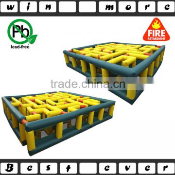 hot sale and new design custom commercial used outdoor inflatable interactive adult maze sport game prices for sale