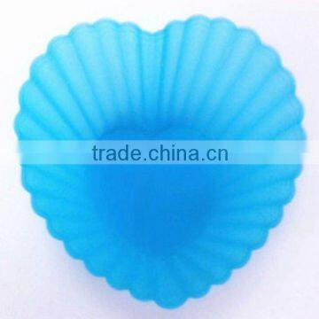 heart shaped Mini silicone cake mould