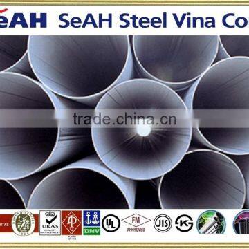 3/4" Vietnam ERW carbon steel pipe / galvanized steel pipe to JIS, KS, BS, ASTM, API, UL, FM exported to Thailand