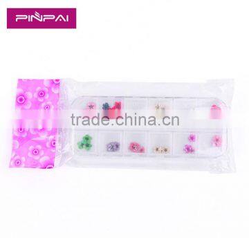 Nail Art Accessories Real Dry Dried Flowers 12 Colors in Rectangle photo-4