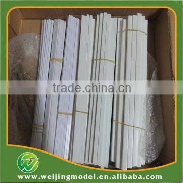 Pvc Square Tube White Plastic Square Model Tube Tube Model Model Tube photo-4