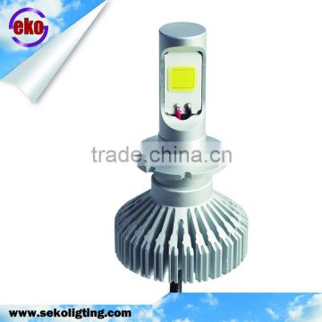 3000lms 10v-30v h7 h8 h16 hb3 hb4 d2s fanless cob led car headlight