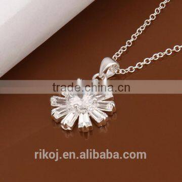 2015 Shenzhen fashion 925 silver necklaces jewelry