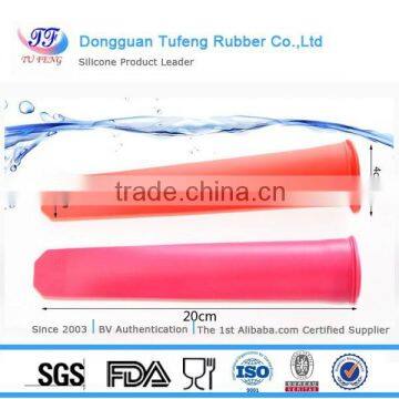 100% Food Grade User-friendly Silicone Popsicle Mold With Different Colors photo-6